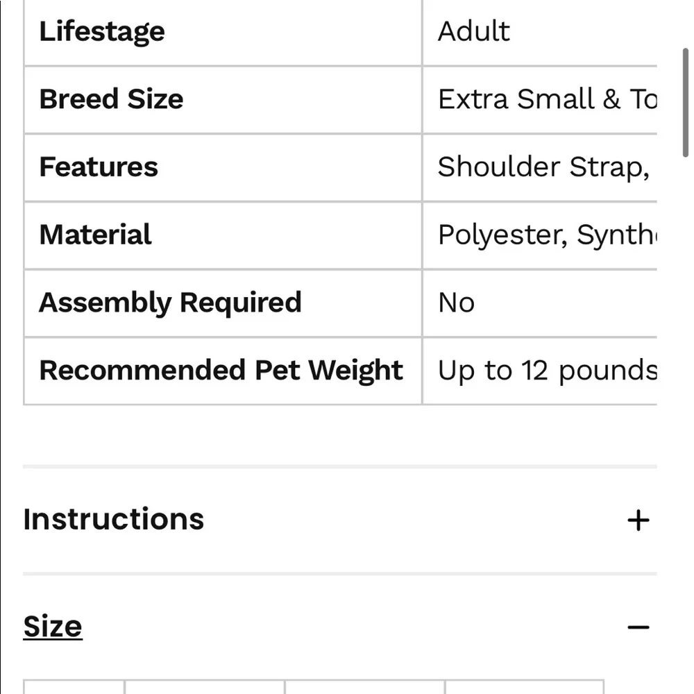 Elite Field Small pet carrier